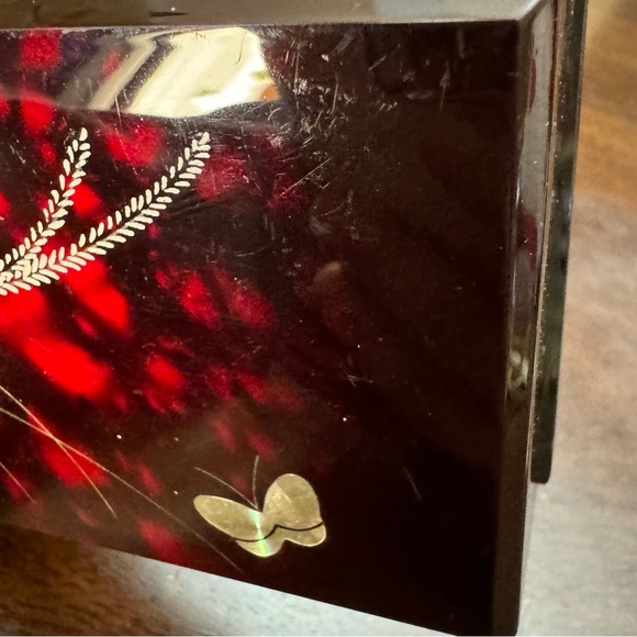 Nakatani Brothers Shokai Yamanaka Lacquerware ABS Resin Business Card Case - Picture 7 of 13